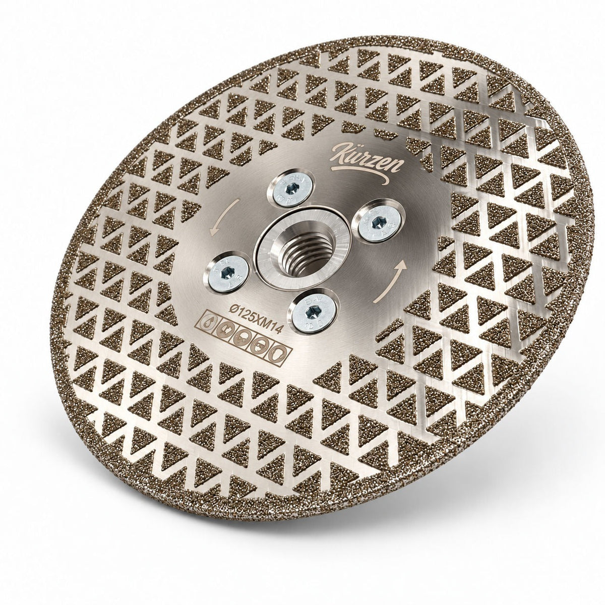 KURZEN CROWN Flange Blade 125mm — KZ-JM2105