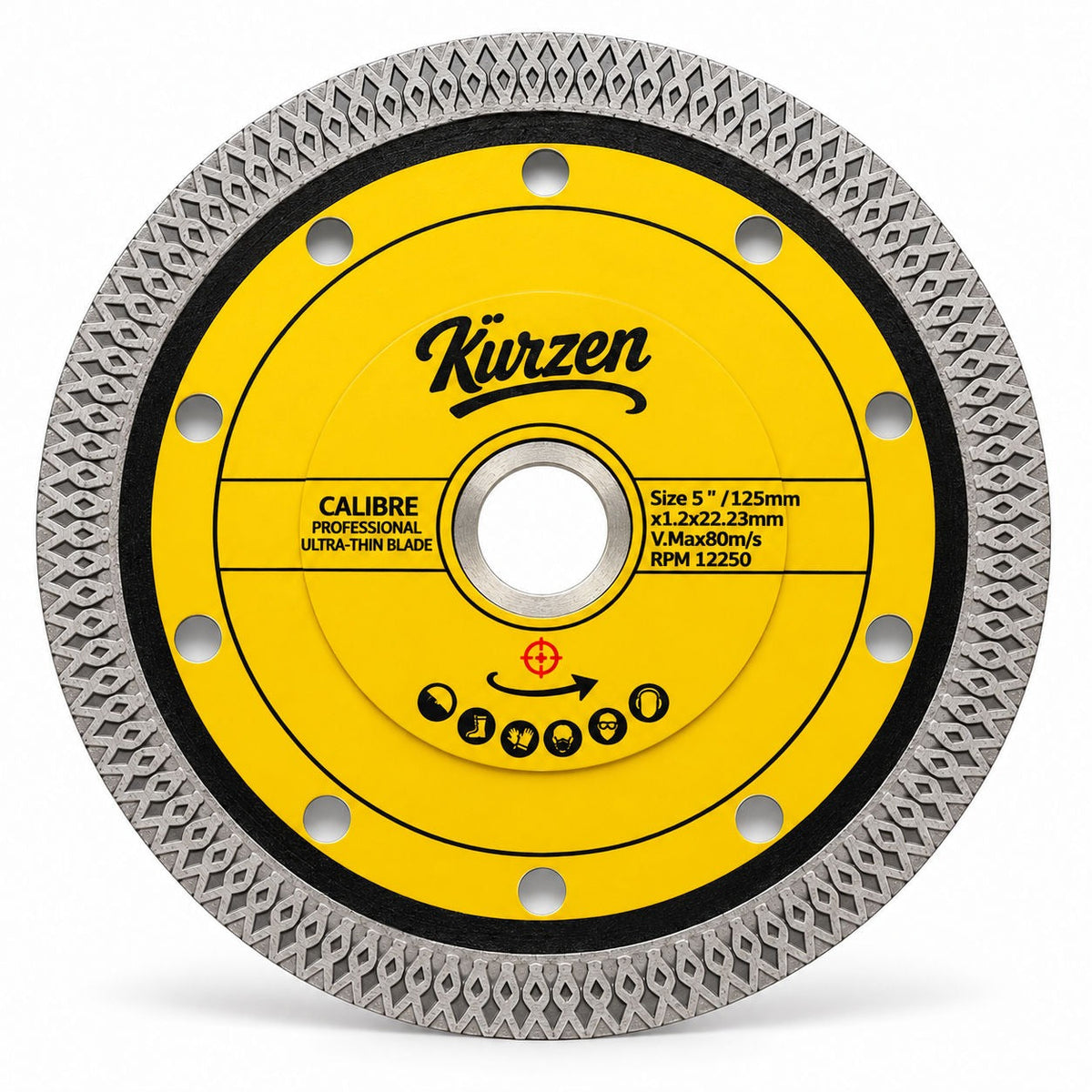 KURZEN CALIBRE Smooth-Cut Blade 125mm — KZ-JM25051